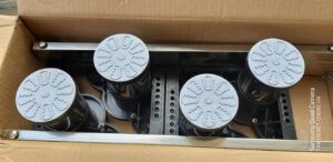Chân đỡ tủ lạnh-máy giặt inox - Hình ảnh 5