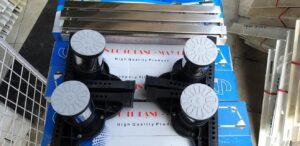 Chân đỡ tủ lạnh-máy giặt inox - Hình ảnh 3
