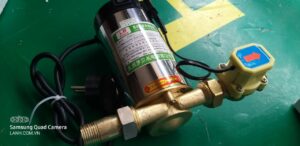 Bơm tăng áp suất nước kiểu piston (trợ lực máy giặt) - Hình ảnh 2